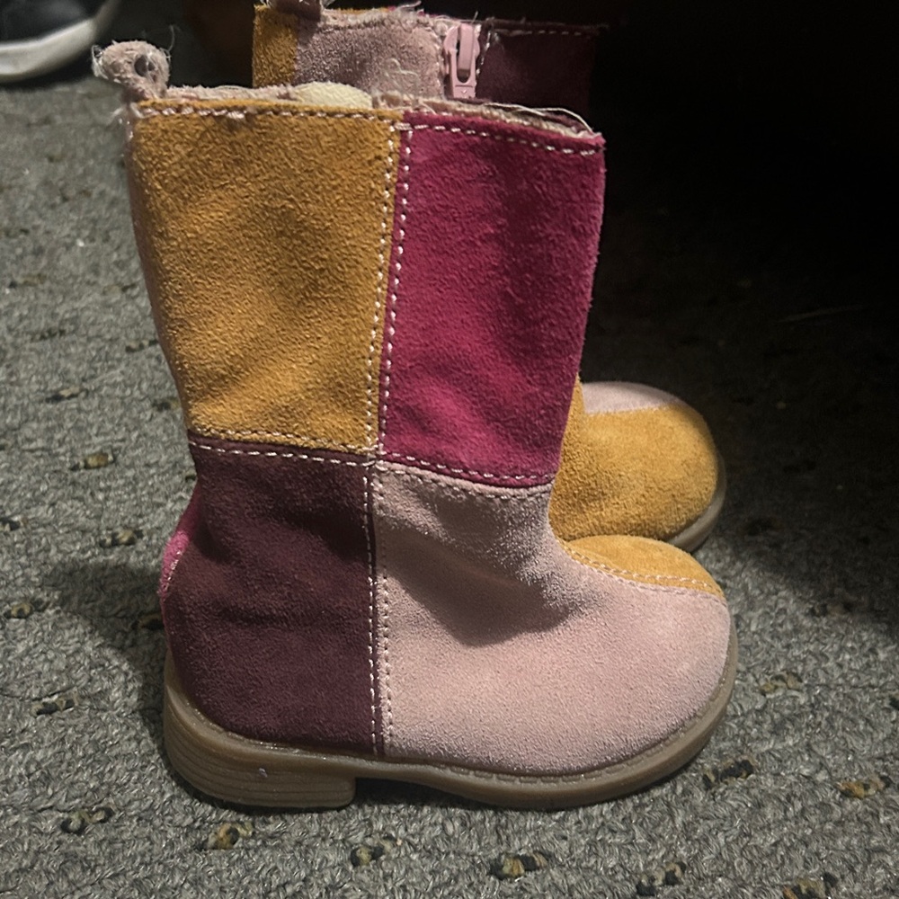 Baby Gap Colorful Patchwork Kids Boots